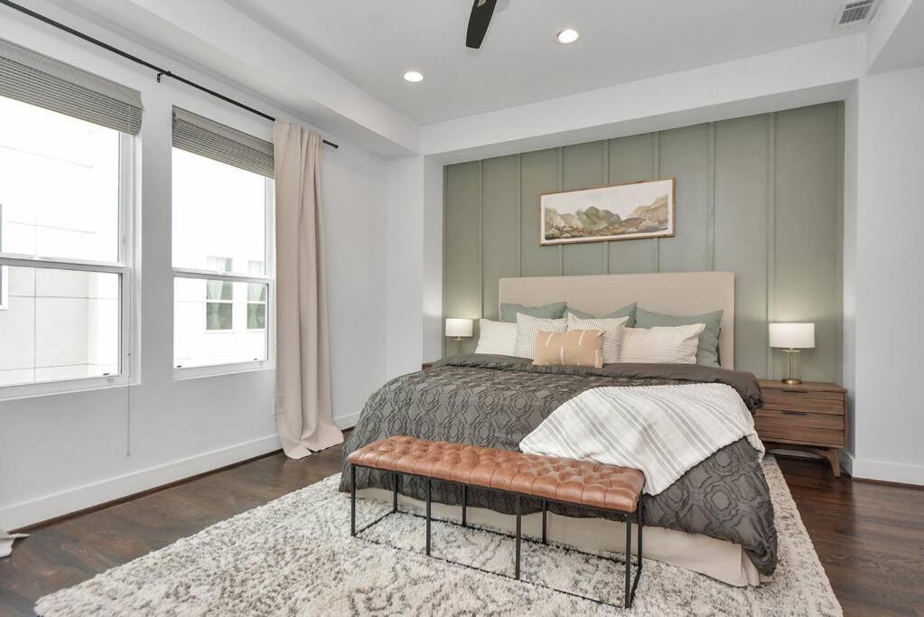 Casa Labella - Downtown Skyline Views - Sleeps 10 Villa Хюстън Екстериор снимка